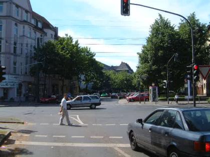  Bild: Kreuzung Aachener Str. / Kopernikusstr. / Im Dahlacker, Richtung WestenNordwesten 