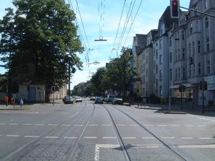  Bild: Kreuzung Aachener Str. / Kopernikusstr. / Im Dahlacker, Richtung Süden 