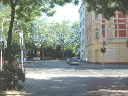  Bild: Kreuzung Talstr. / Bilker Allee / Weberstr. / Bachstr., Richtung Süden 