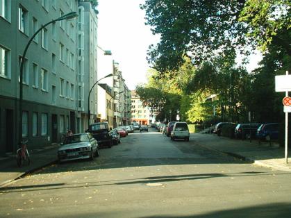  Bild: Kreuzung Palmenstr. / Bachstr., Richtung Norden 