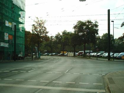 Bild: Kreuzung Elisabethstr. / Bilker Allee, Richtung Süden 
