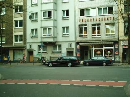  Bild: Kreuzung Ellerstr. / Linienstr., Richtung SüdenSüdwesten 