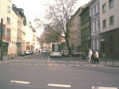  Bild: Kreuzung Friedrichstr. / Bachstr., Richtung Osten 