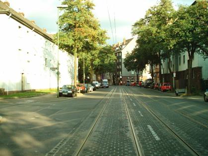  Bild: Kreuzung Gilbachstr. / Gladbacher Str., Richtung Osten 