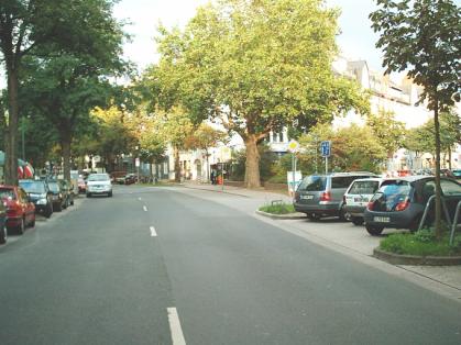  Bild: Kreuzung Hammer Str. / Erftstr. / Neckarstr. / Gilbachstr., Richtung NordenNordosten 