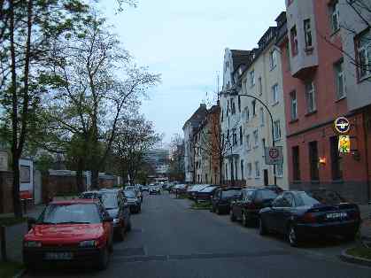  Bild: Kreuzung Esmarchstr. / Heeresbachstr., Richtung Norden 