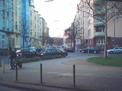  Bild: Kreuzung Remscheider Str. / Oberbilker Allee / Gustav-Poensgen-Str., Richtung Norden 