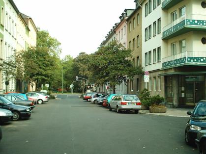  Bild: Kreuzung Kronprinzenstr. / Sedanstr., Richtung Norden 