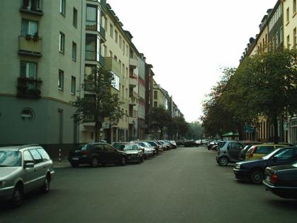  Bild: Kreuzung Kronprinzenstr. / Sedanstr., Richtung Süden 