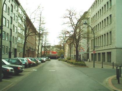  Bild: Kreuzung Lessingstr. / Sonnenstr., Richtung Westen 